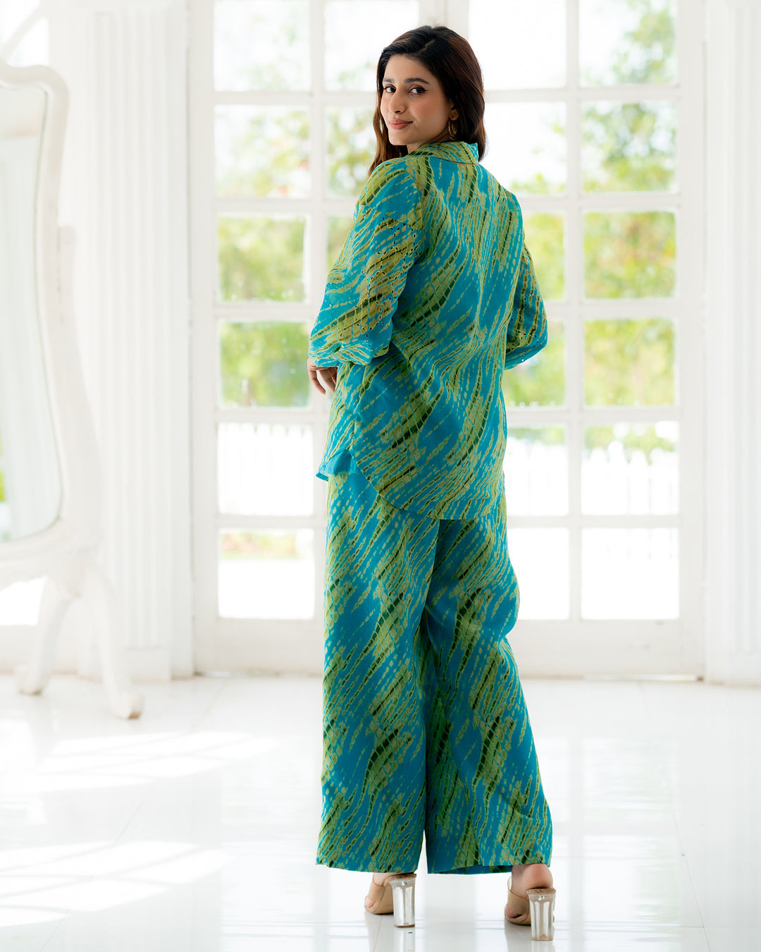 Cyan Fancy Co-Ord Set