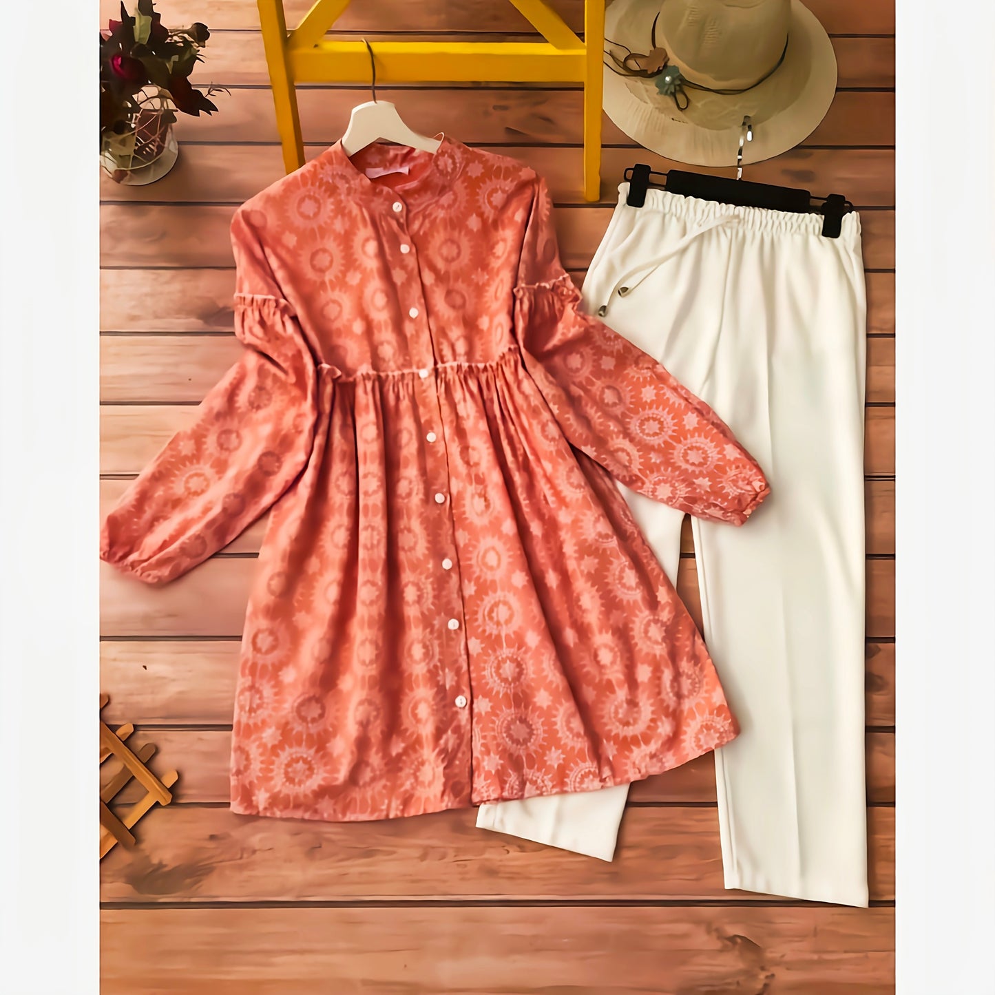 Fancy Design Western Wear  Kurti With Palazzo