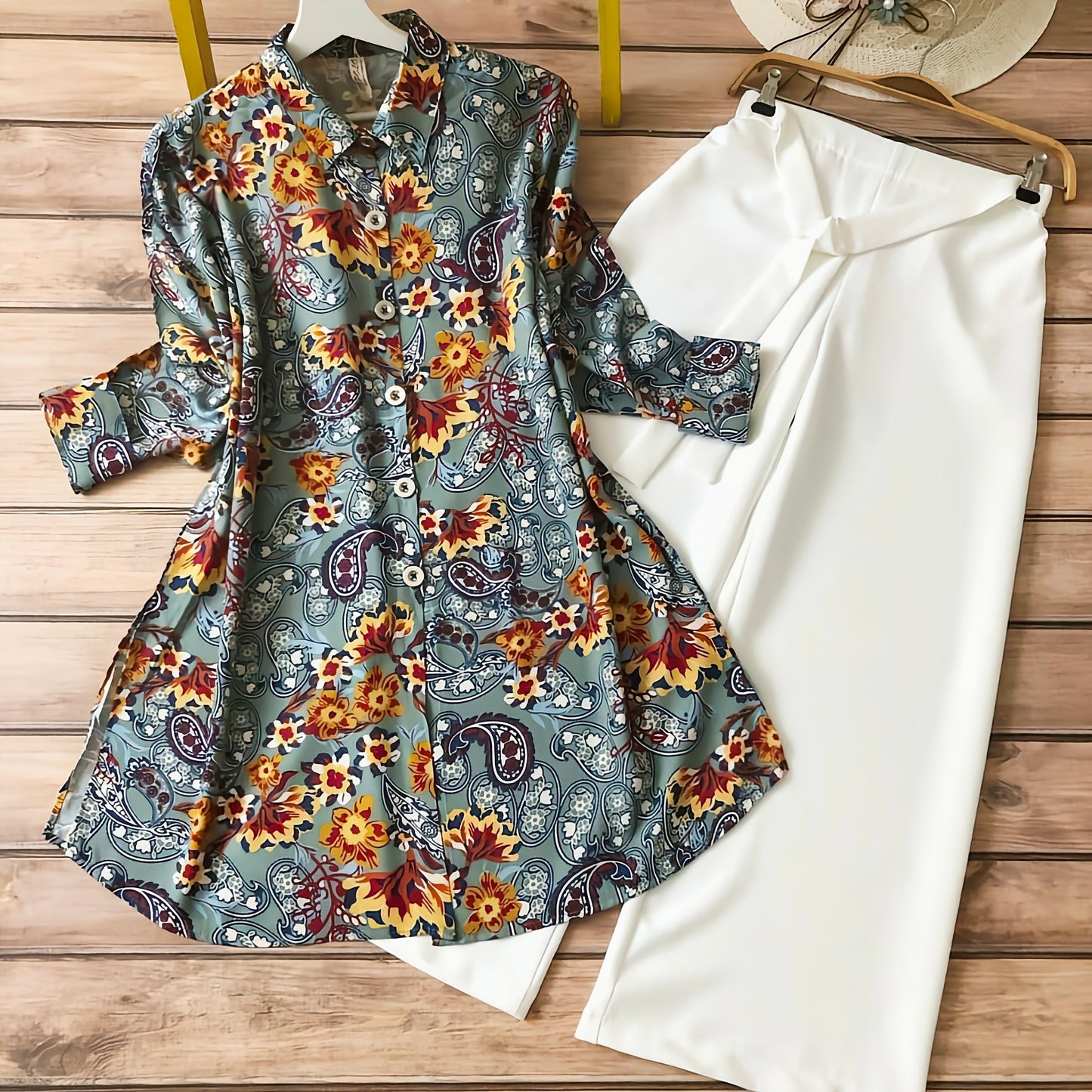 Fancy Kurti  With Palazzo