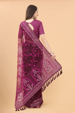 Aari Work Heavy Butterfly Net Saree