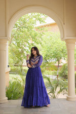 Bandhni Print Work Gown
