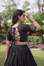 Traditional Gujrati Patchwork Lehenga Choli