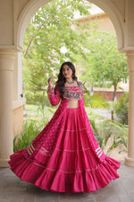 Navratri Special Indo-Western Jacket & Lehenga Set