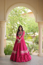 Navratri Special Indo-Western Jacket & Lehenga Set