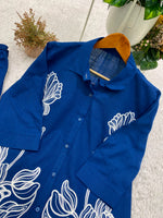Designer Embroidrey Work Co-ord Set Cotton