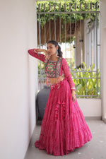 Bandhni Print Work Lehenga Choli