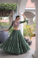 Bandhni Print Work Lehenga Choli
