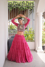 Bandhni Print Work Lehenga Choli
