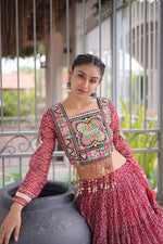 Bandhni Print Work Lehenga Choli