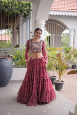 Bandhni Print Work Lehenga Choli