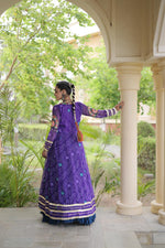 Bandhni Design Shrug With Butta Patch