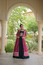 Bandhni Design Shrug With Butta Patch