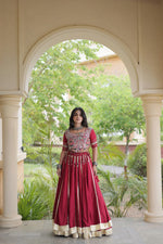 Double Gher Gota Patti Work Lehengha Choli
