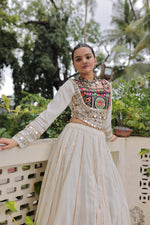 Navratri New Trading Gota Patti Lace & Miror Work