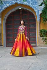 Kutchi Gamthi Embroidered Work Lehenga Choli