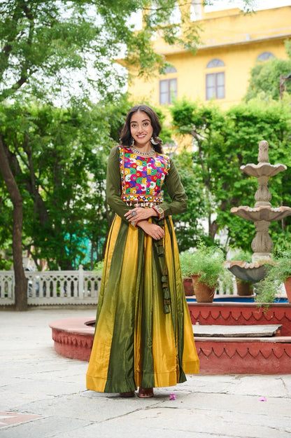 Kutchi Gamthi Embroidered Work Lehenga Choli