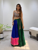 Mirror Work Gamthi Work Lehenga Choli
