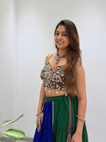 Mirror Work Gamthi Work Lehenga Choli