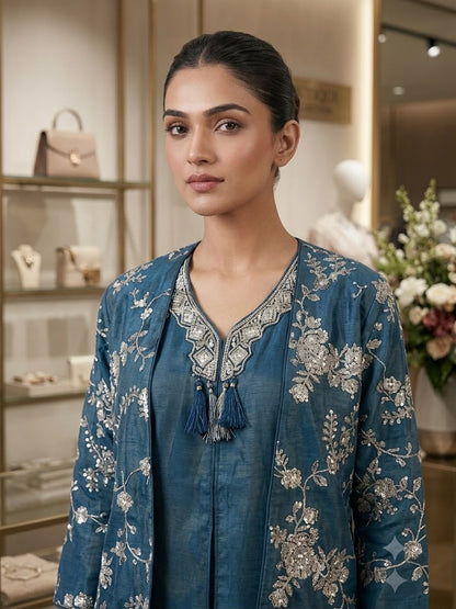 New Embroidrey Work Co-ord Set