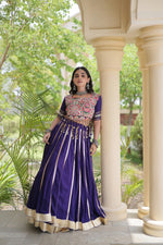 Double Gher Gota Patti Work Lehengha Choli