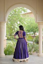 Double Gher Gota Patti Work Lehengha Choli