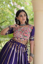 Double Gher Gota Patti Work Lehengha Choli