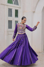 Navratri New Trading Gota Patti Lace & Miror Work